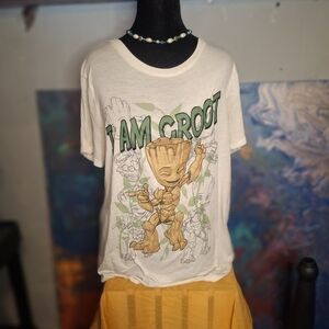 Marvel Guardians of the Galaxy White Tee